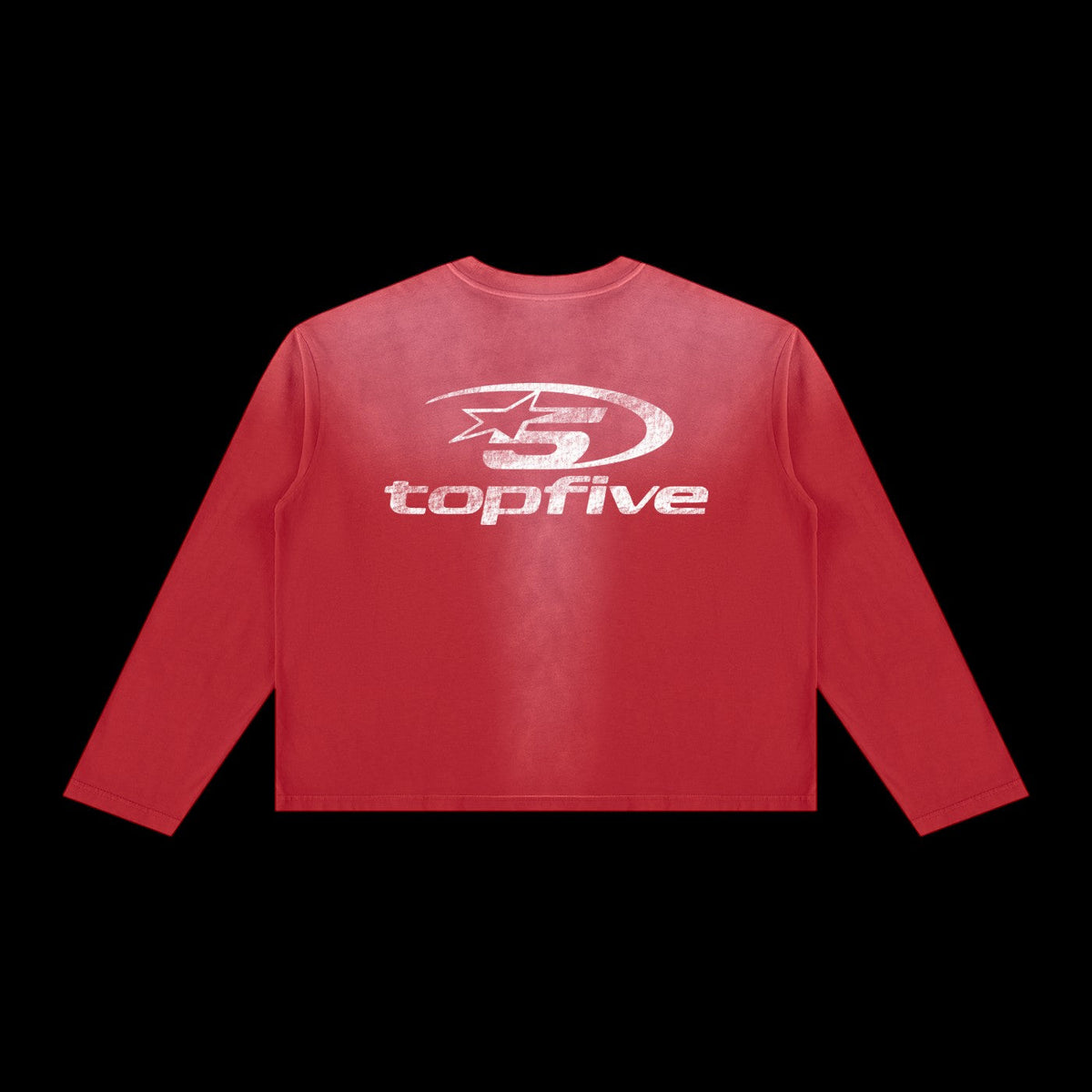 Unisex Sunfade Boxy Long Sleeve T-Shirt