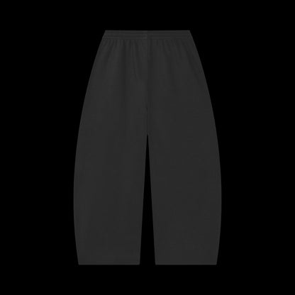 Unisex Waffle Barrel Leg Pants